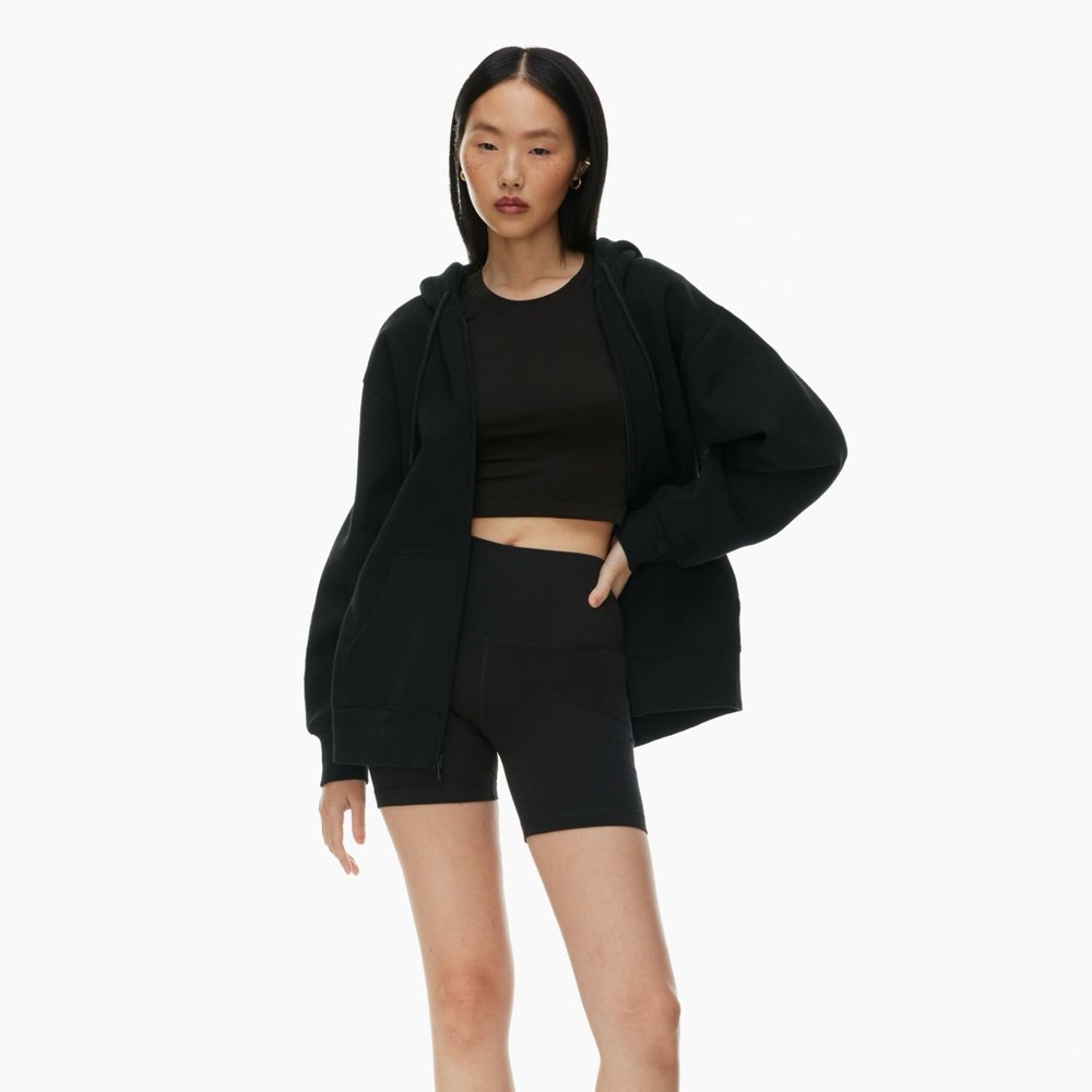 TNA Cozy Fleece Boyfriend Zip Hoodie